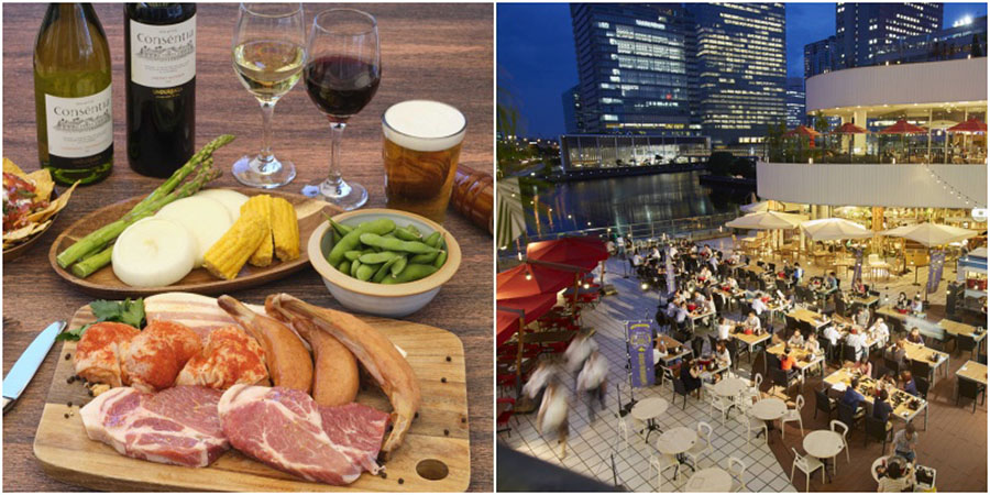 横浜ベイクォーター BBQビアガーデン