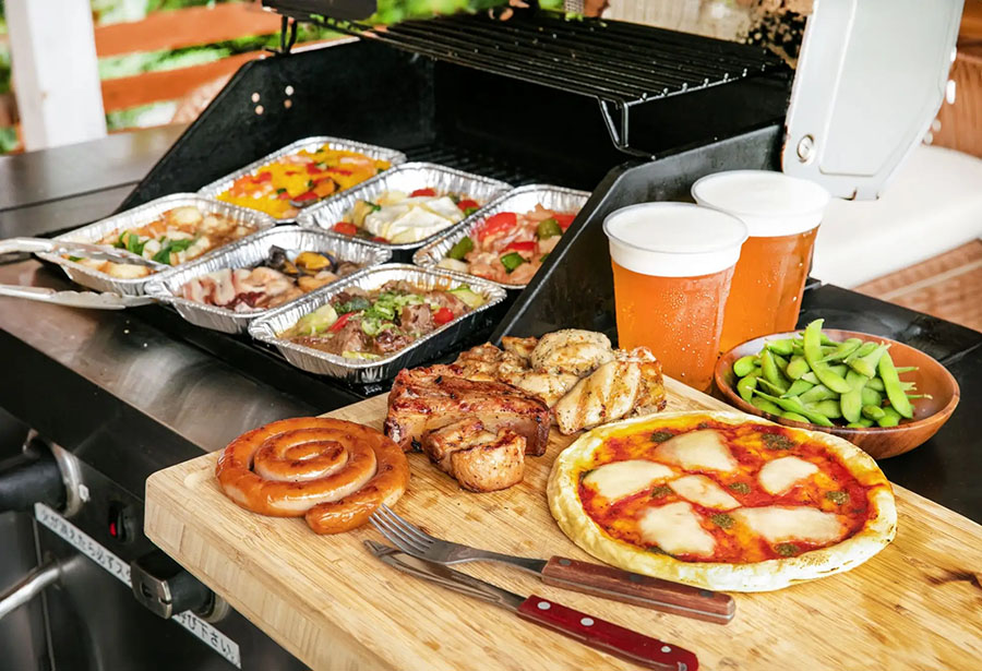 新横浜プリンスホテル7階屋上 BBQテラス「ビアガーデンプラン」