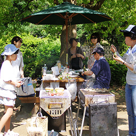 金沢自然公園　バーベキュー