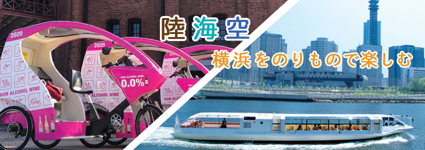 陸海空 横浜をのりもので楽しむ