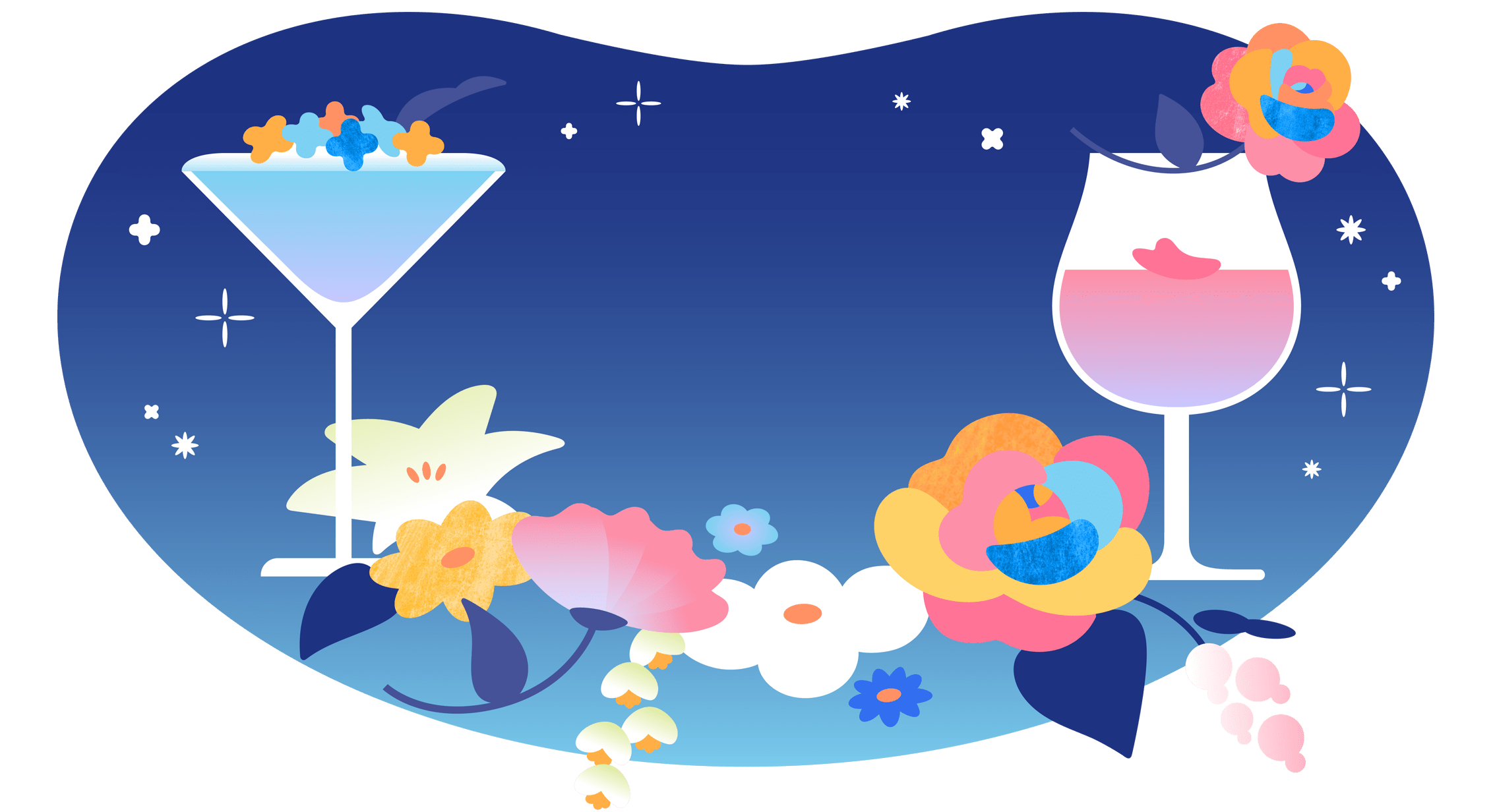 Blooming Anniversary 花咲く一杯