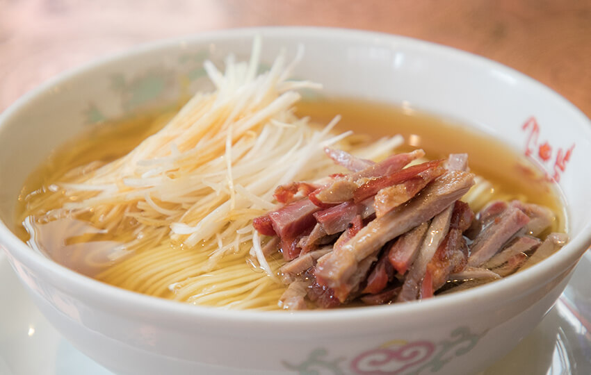 中華菜館 同發本館 葱油香麺＜ねぎそば＞