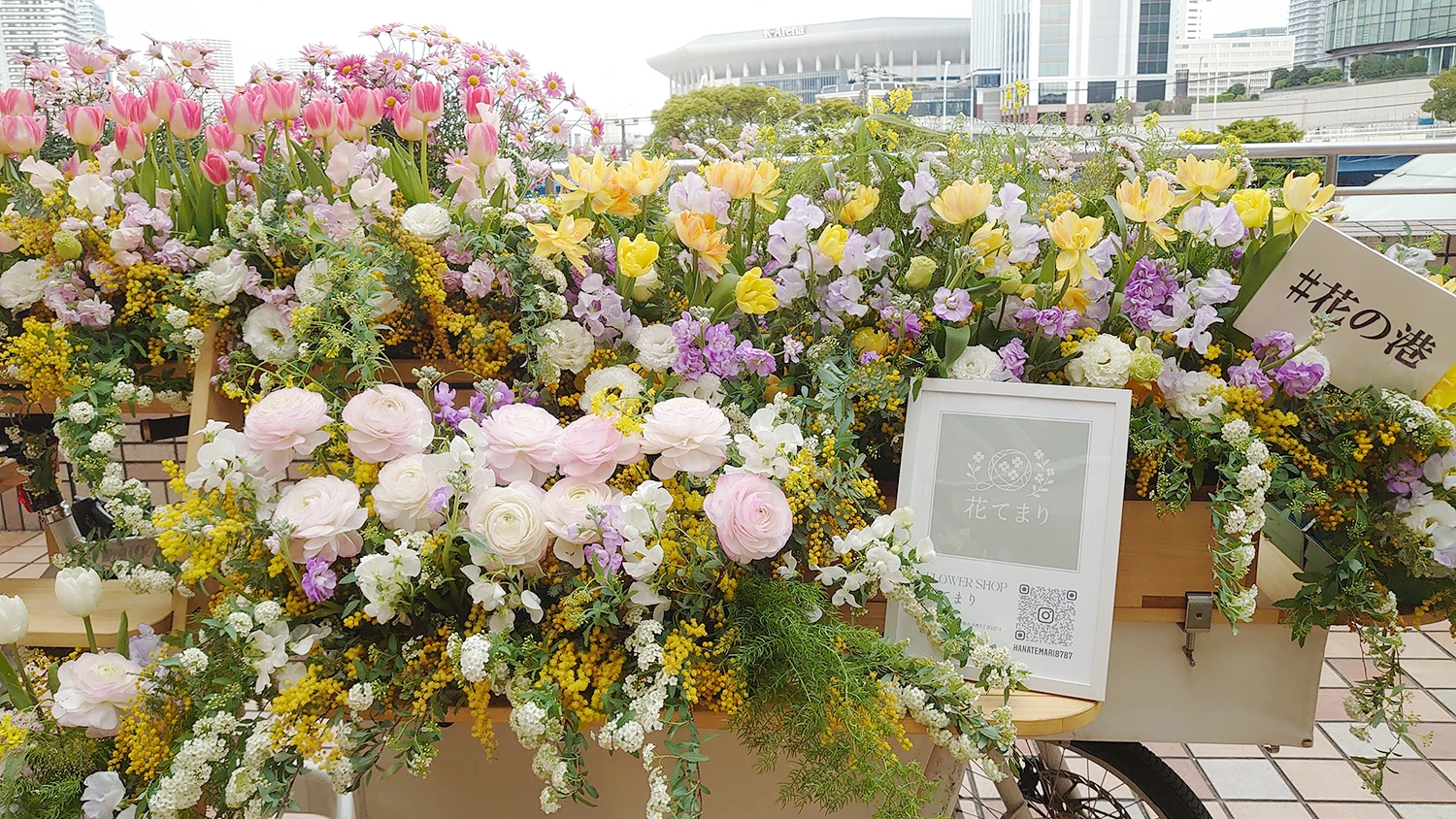 花てまり ＠横浜駅東口（はまテラス）