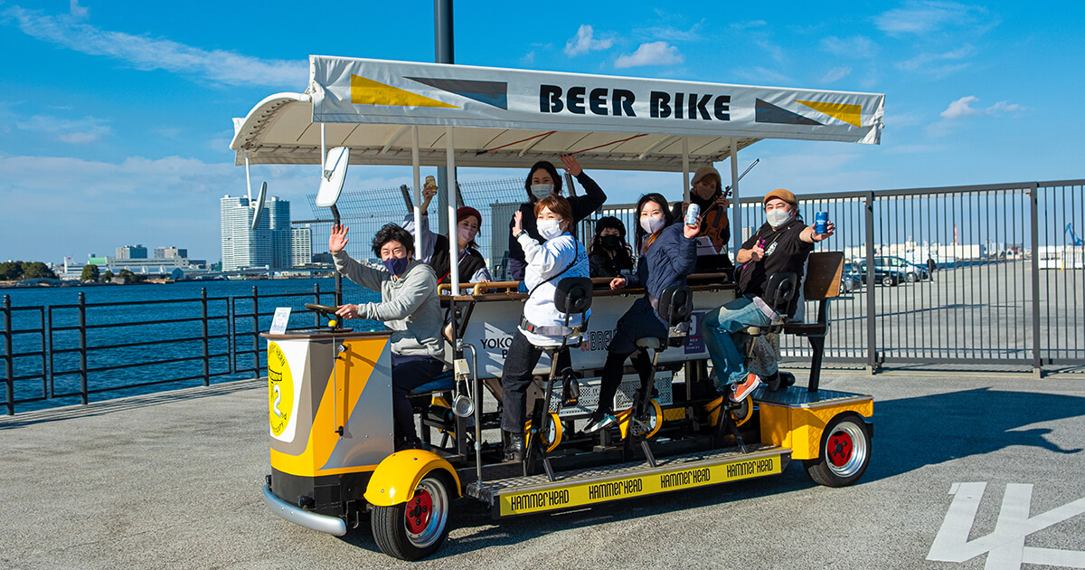 瑛人とBEER BIKE(6組12名様)