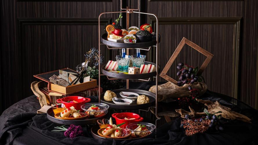 新横浜プリンスホテル　トップ オブ ヨコハマ バーラウンジ『地上150mで楽しめる天空のアフタヌーンティーセット』