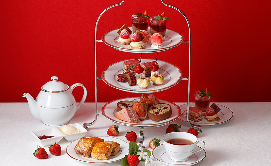 ホテルニューグランド ロビーラウンジ「ラ・テラス」『正統派クラシックホテルで過ごす優雅なティータイム「アフタヌーンティーセット」』