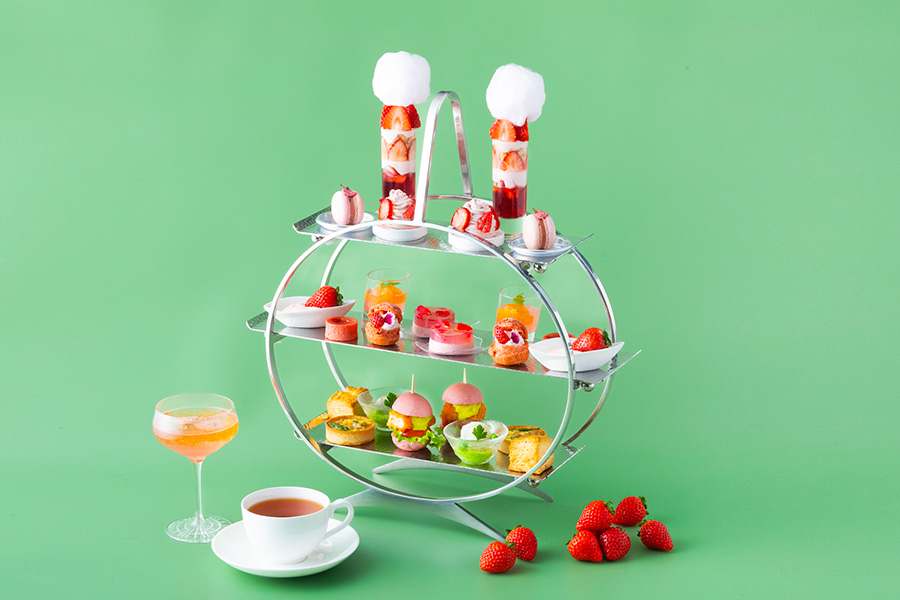 ハイアット リージェンシー 横浜「ザ・ユニオンバー＆ラウンジ」『クリスタルシャンデリアを囲むバーラウンジで楽しむアフタヌーンティー』