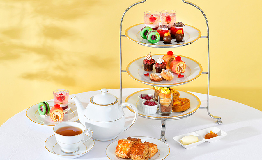 ホテルニューグランド ロビーラウンジ「ラ・テラス」『正統派クラシックホテルで過ごす優雅なティータイム「アフタヌーンティーセット」』