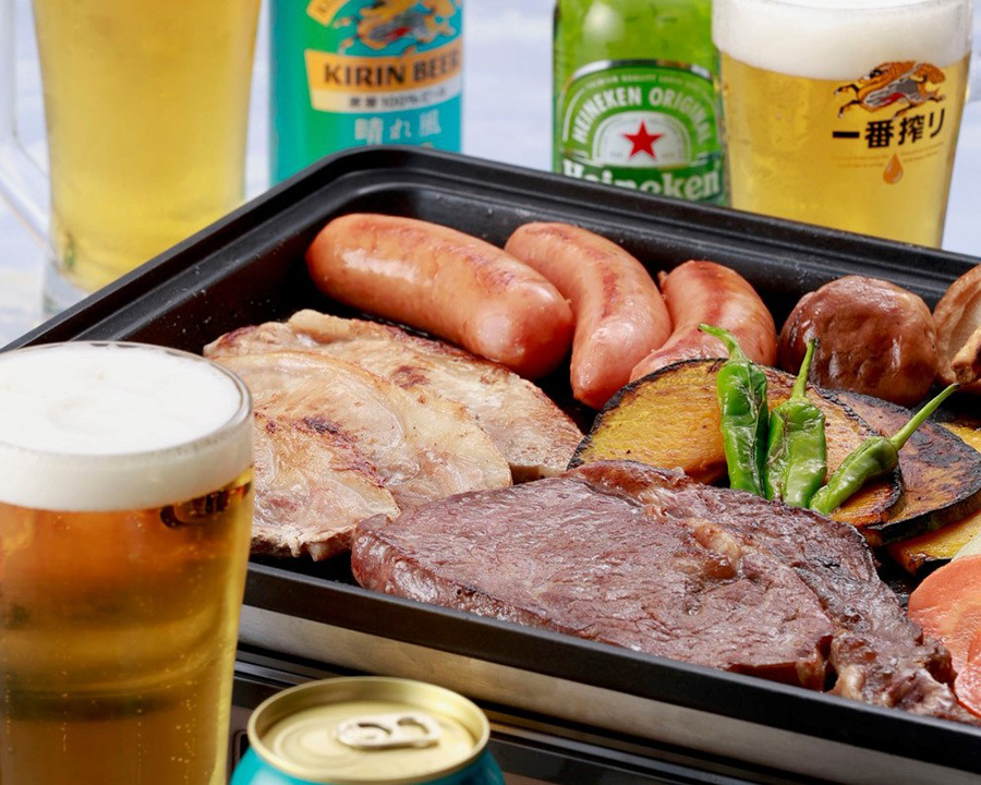そごう横浜店 屋上ビアガーデン　-太陽の広場  BBQ GARDEN-