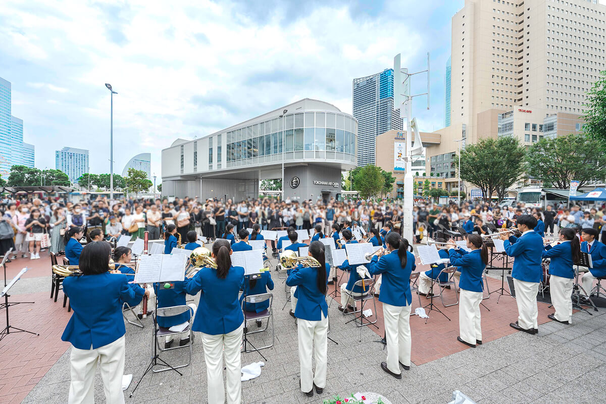 横浜市立桜丘高等学校吹奏楽部イメージ