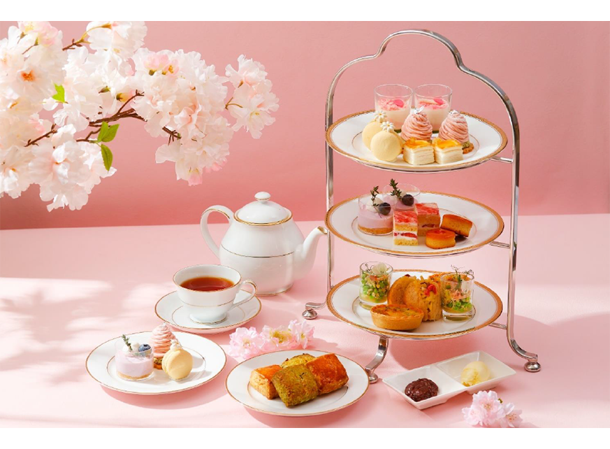 春のアフタヌーンティーセット