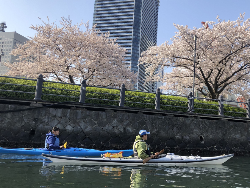 日本丸シーカヤック教室＜公益財団法人帆船日本丸記念財団＞