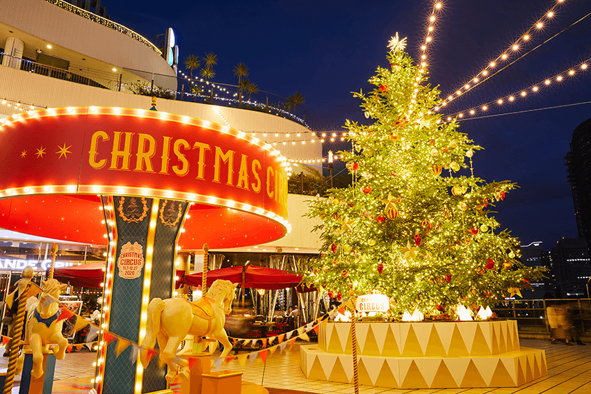 横浜ベイクォーター クリスマスサーカス
