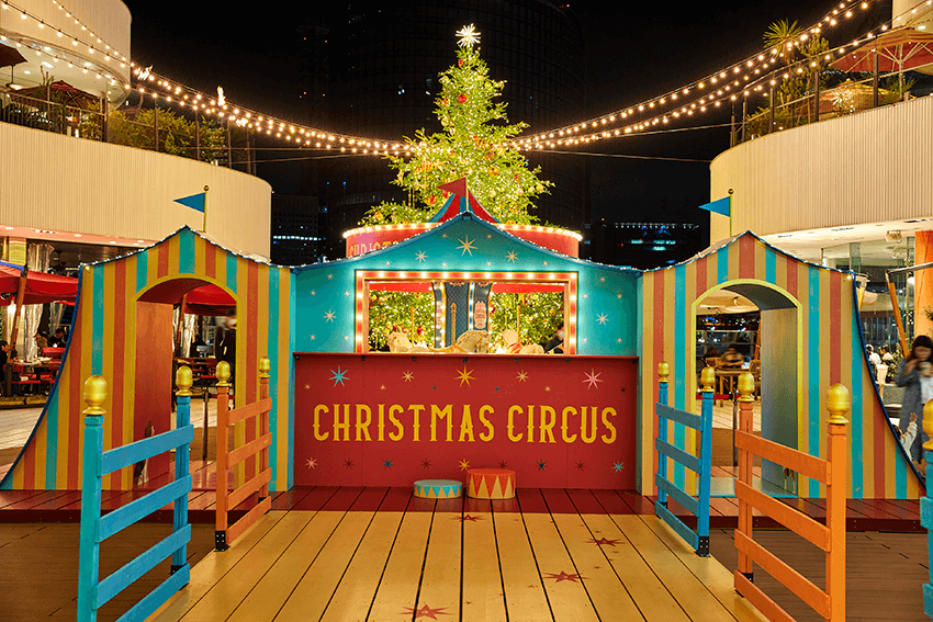 横浜ベイクォーター クリスマスサーカス