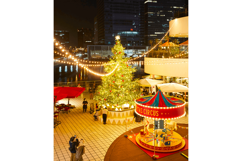 横浜ベイクォーター クリスマスサーカス