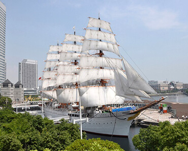 帆船日本丸・横浜みなと博物館