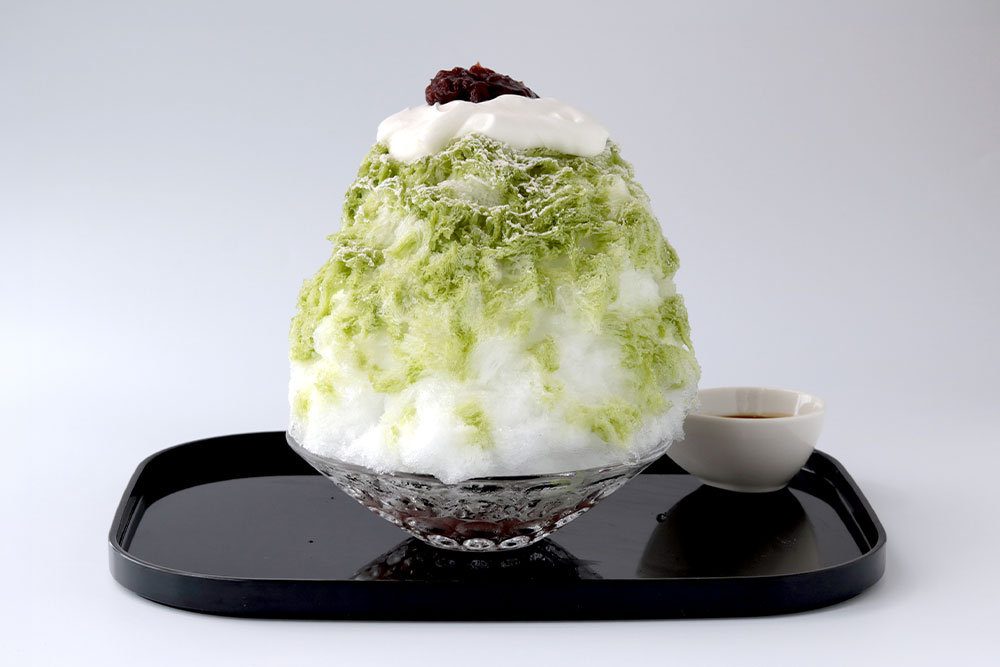 ニューオータニイン横浜プレミアム 下町DINING＆CAFETHEsea『江戸かき氷（抹茶和三盆）』