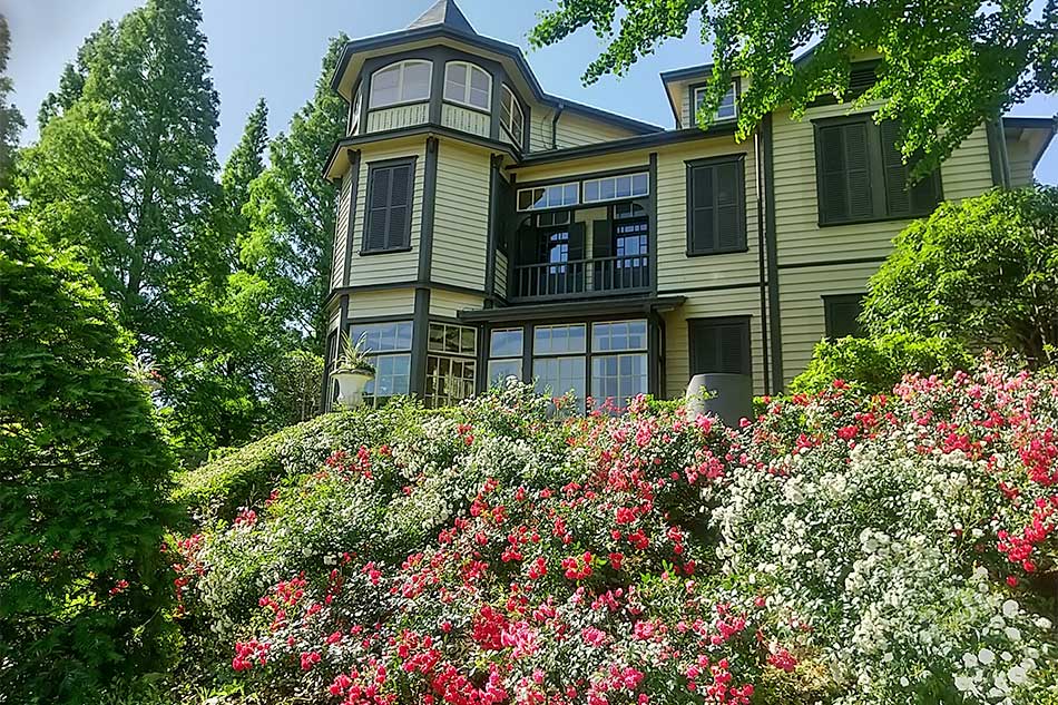 山手イタリア山庭園 バラ