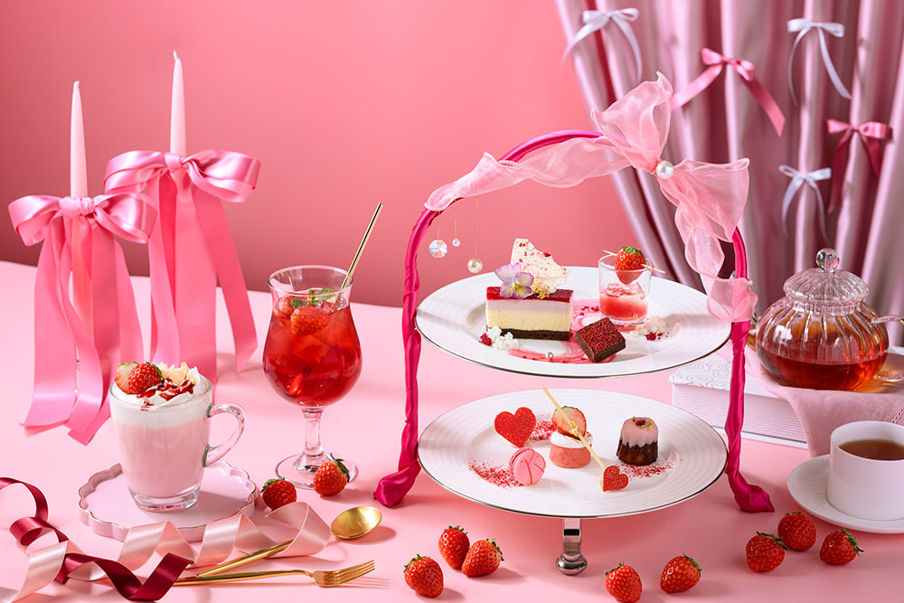アニヴェルセルカフェ みなとみらい横浜「Strawberry Sweets Collection」