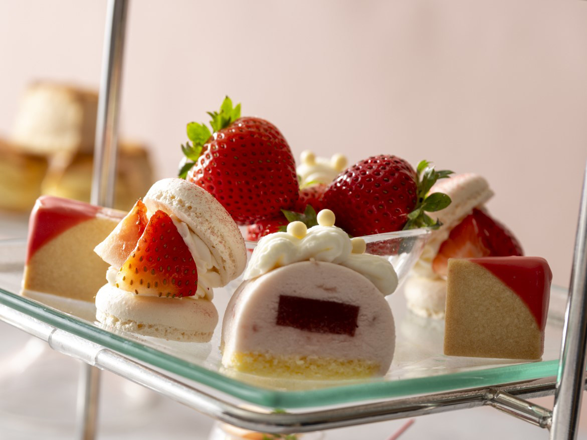 ヨコハマ グランド インターコンチネンタル ホテル「いちごとミルクのアフタヌーンティー」