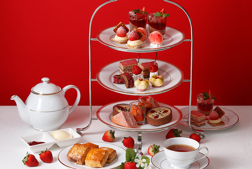 ホテルニューグランド「苺のアフタヌーンティー」
