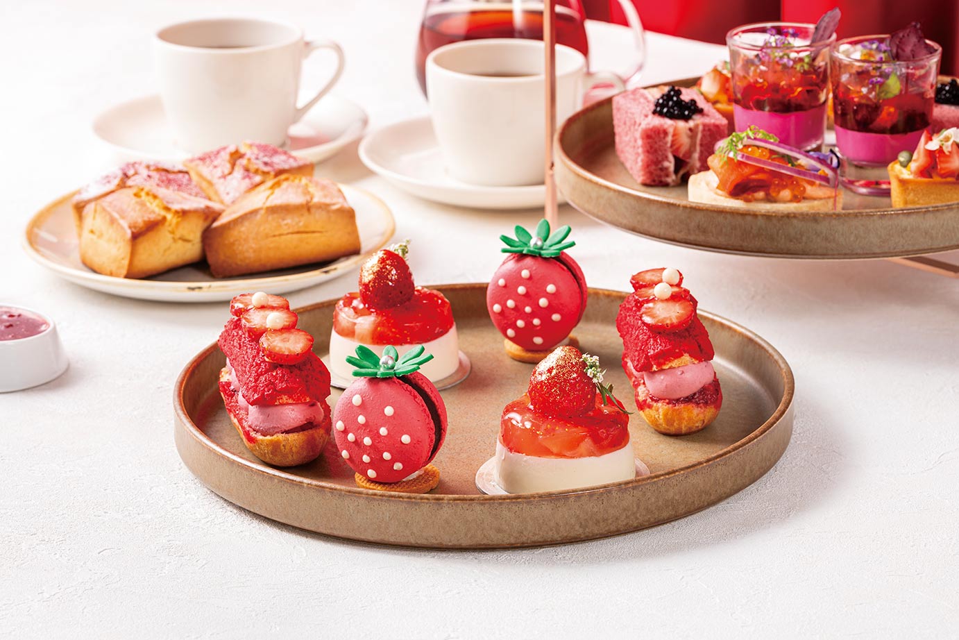 ローズホテル横浜「苺づくしのアフタヌーンティー」