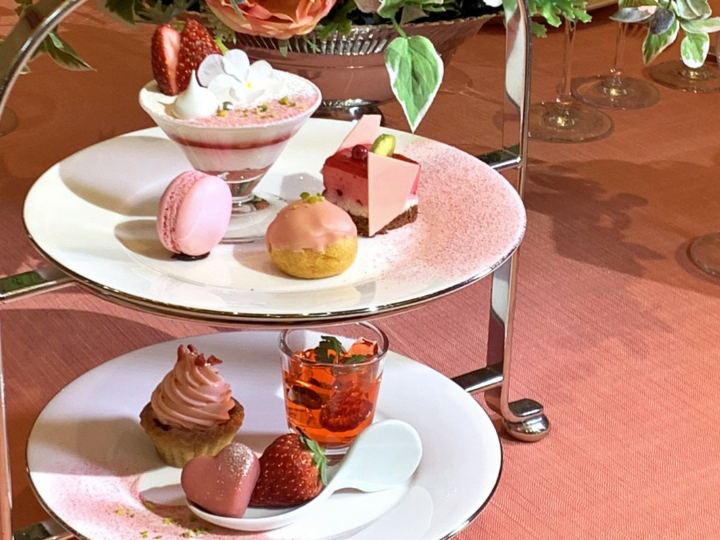 アニヴェルセルカフェみなとみらい横浜『Strawberry Afternoon Tea』