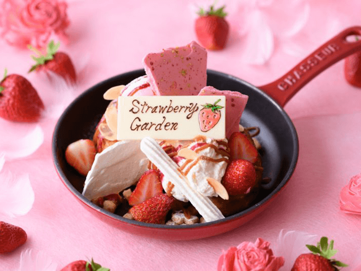 横浜アニヴェルセルカフェ みなとみらい横浜「Strawberry Garden」