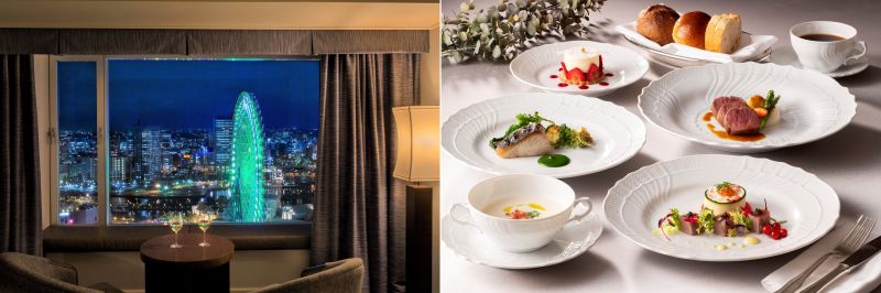 ヨコハマ グランド インターコンチネンタル ホテル「ふたりの贅沢時間 Dine ＆ Stay」