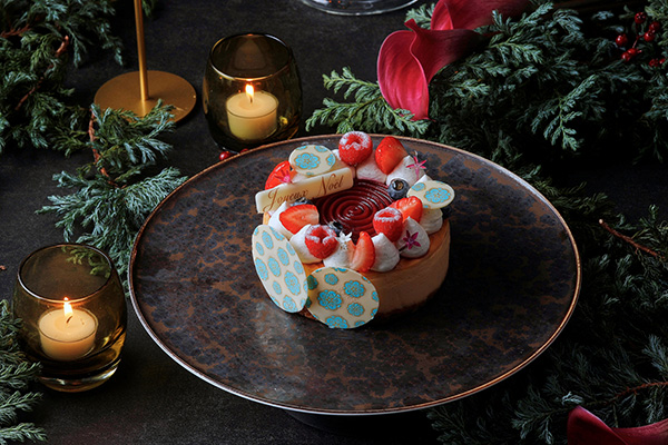 Couronne de Noël Fromage