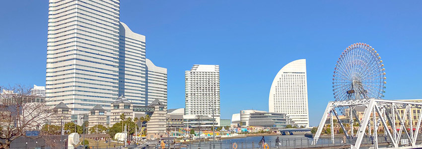 早朝から横浜を楽しむ