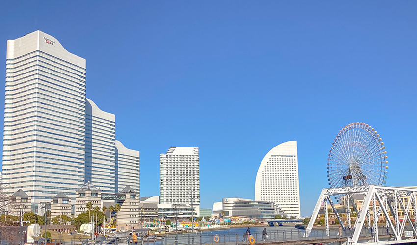 早朝から横浜を楽しむ