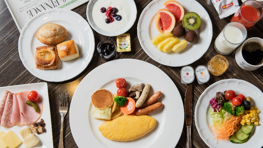 オールデイブッフェ「コンパス」朝食イメージ