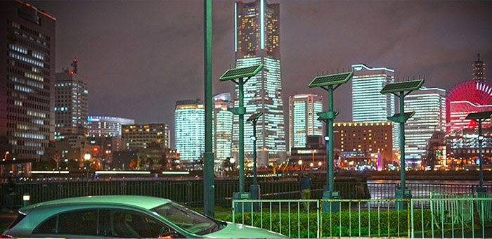 夜のドライブ