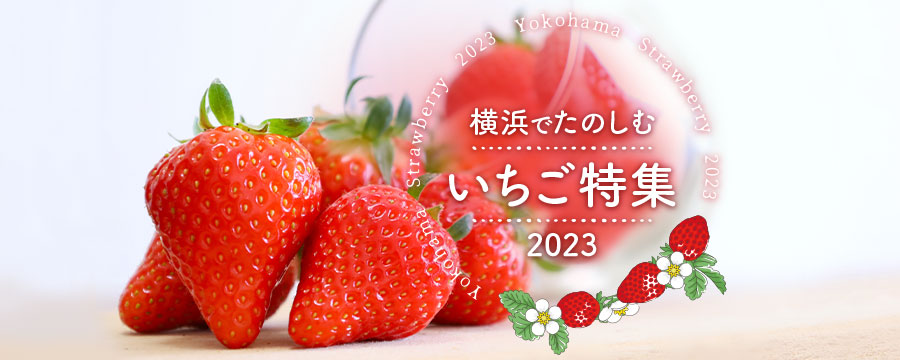 横浜でたのしむ いちご特集2023